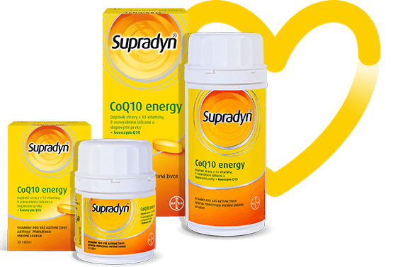 Polykací tablety Supradyn CoQ10 Energy